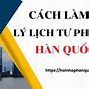 Xin Dấu Tím Đại Sứ Quán Hàn Quốc Cần Những Gì Ạ Tiếng Anh Là